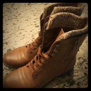 Light Brown Boots